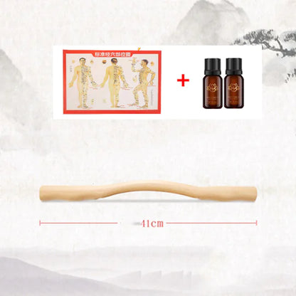 Massage Therapy Wooden Tool Set for Body Wellness