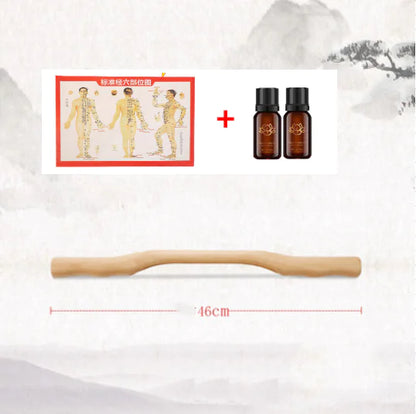 Massage Therapy Wooden Tool Set for Body Wellness