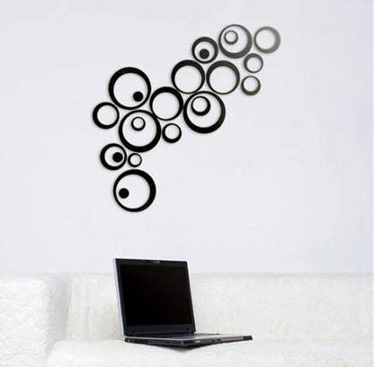Reflective Wall Stickers - Removable Eco-Friendly Decor