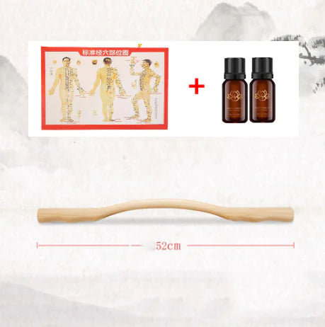 Massage Therapy Wooden Tool Set for Body Wellness
