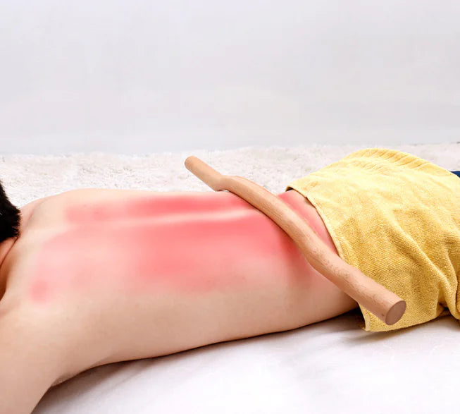 Massage Therapy Wooden Tool Set for Body Wellness