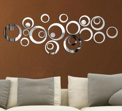 Reflective Wall Stickers - Removable Eco-Friendly Decor