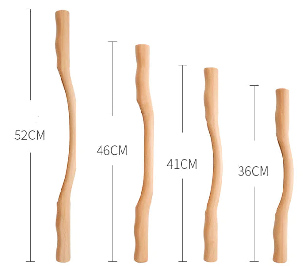 Massage Therapy Wooden Tool Set for Body Wellness