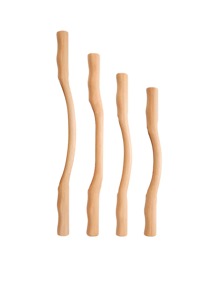 Massage Therapy Wooden Tool Set for Body Wellness